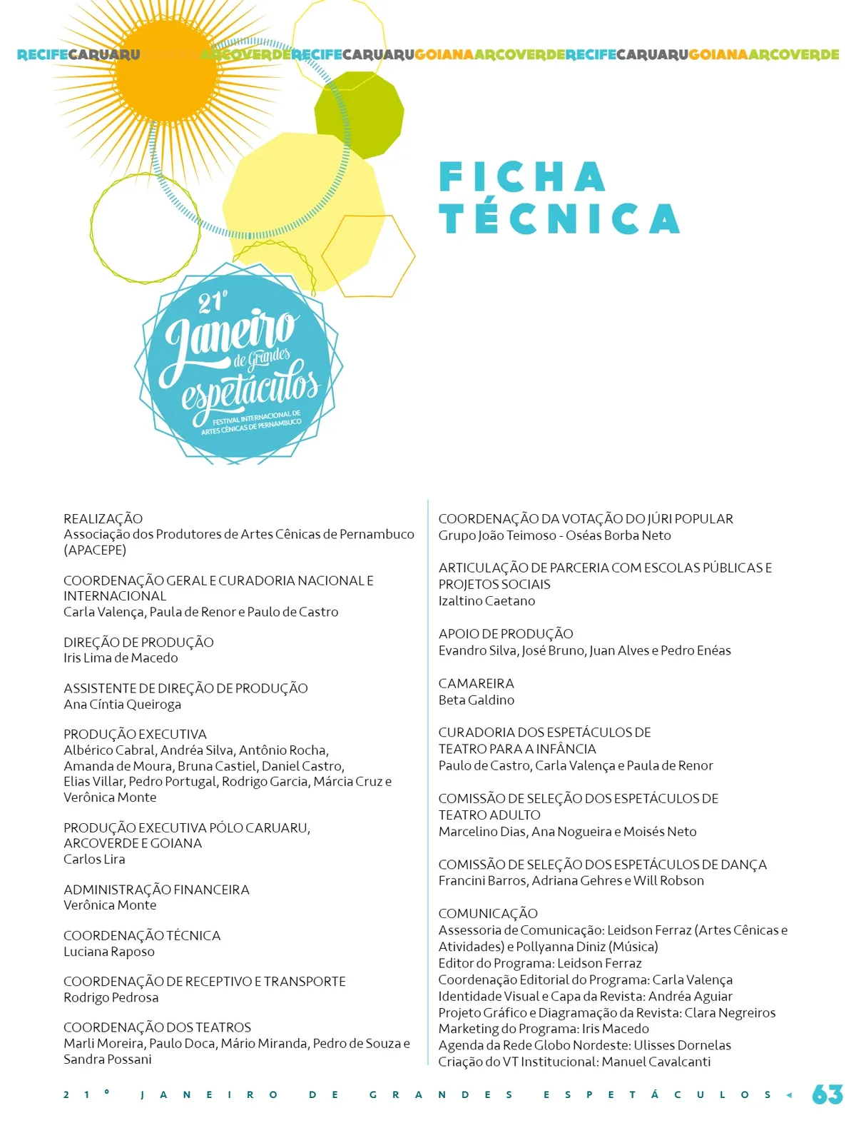 Programa 2015, página 63