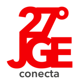 Logo do 27º JGE Conecta